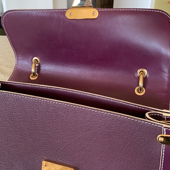 Louis Vuitton Le Talentueux plum colored leather bag. - Picture 12 of 17